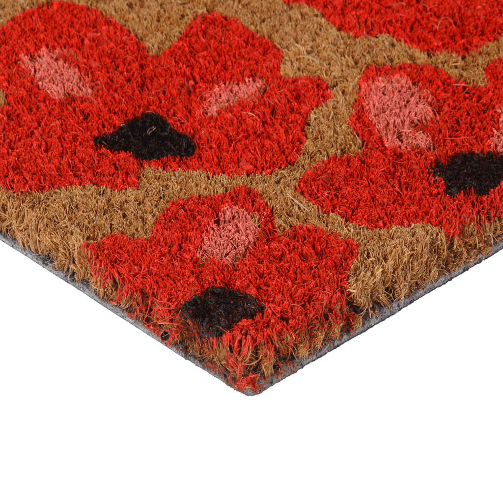 Dørmatte naturlig 40x60 cm tuftet kokosfiber