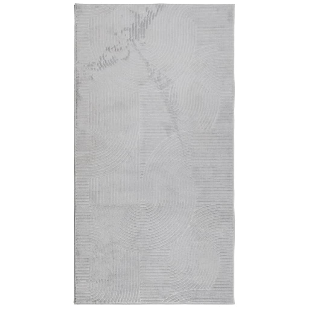 Rug IZA kort luv skandinavisk utseende grå 80x150 cm