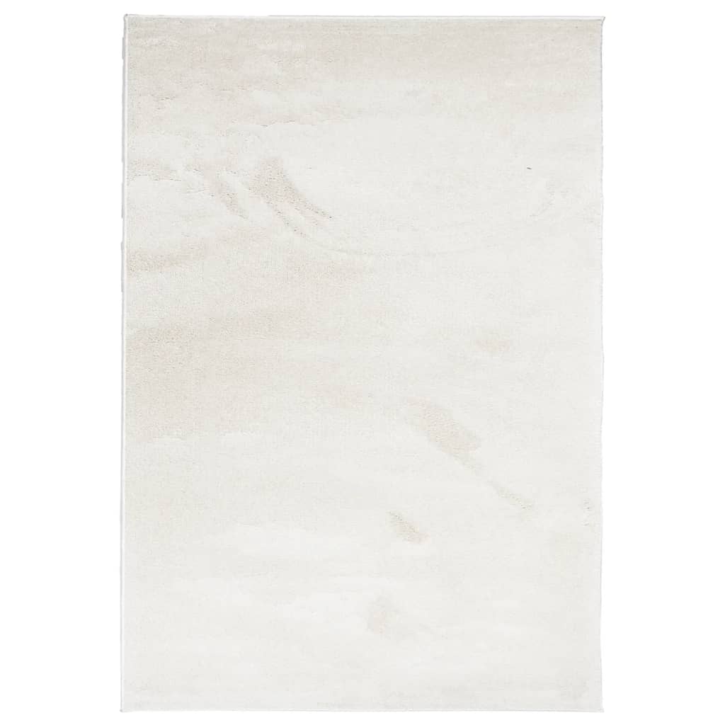 Teppe OVIEDO kort luv beige 160x230 cm