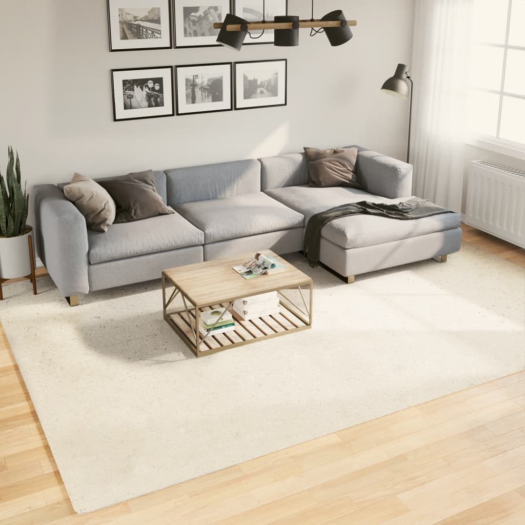 Teppe OVIEDO kort luv beige 240x340 cm