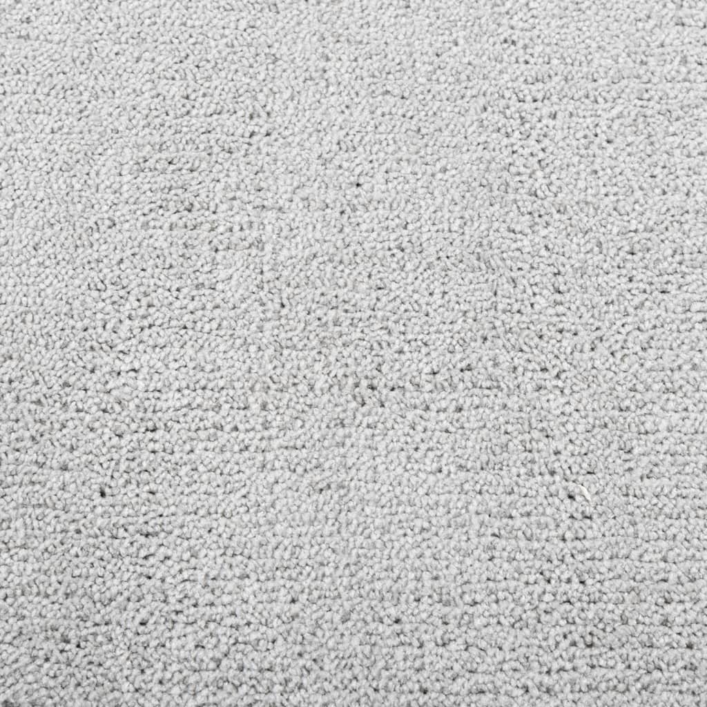 Teppe OVIEDO kort luv grå 80x250 cm