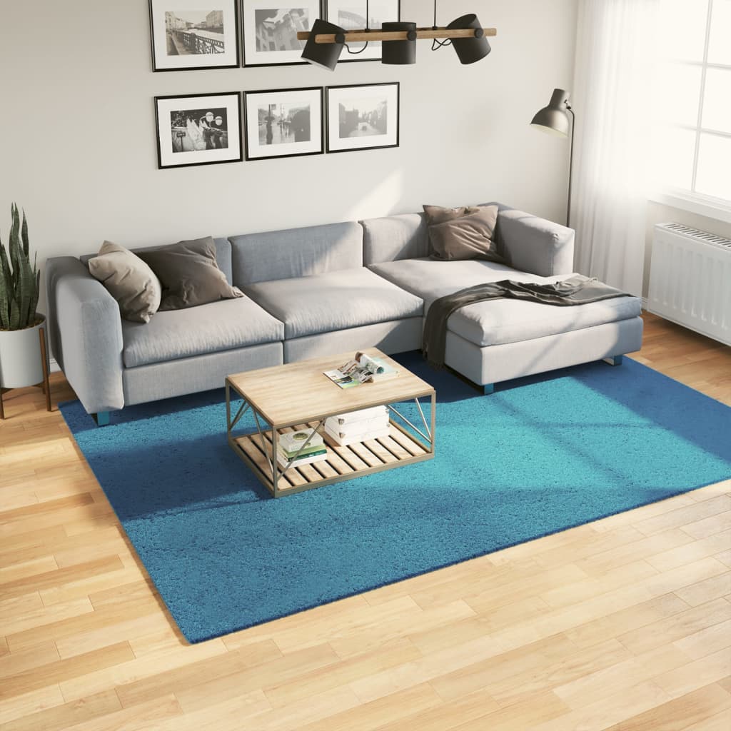 Teppe OVIEDO kort luv turkis 200x280 cm