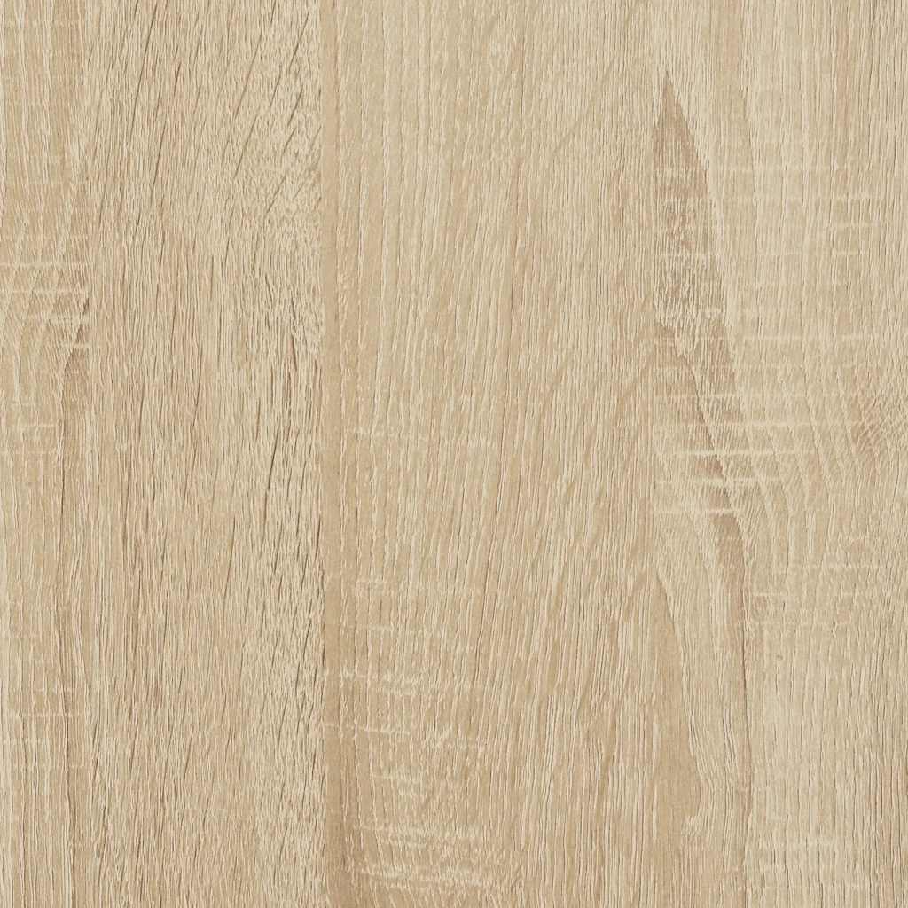 Sengeramme uten madrass med hodegavl sonoma eik 90x190 cm