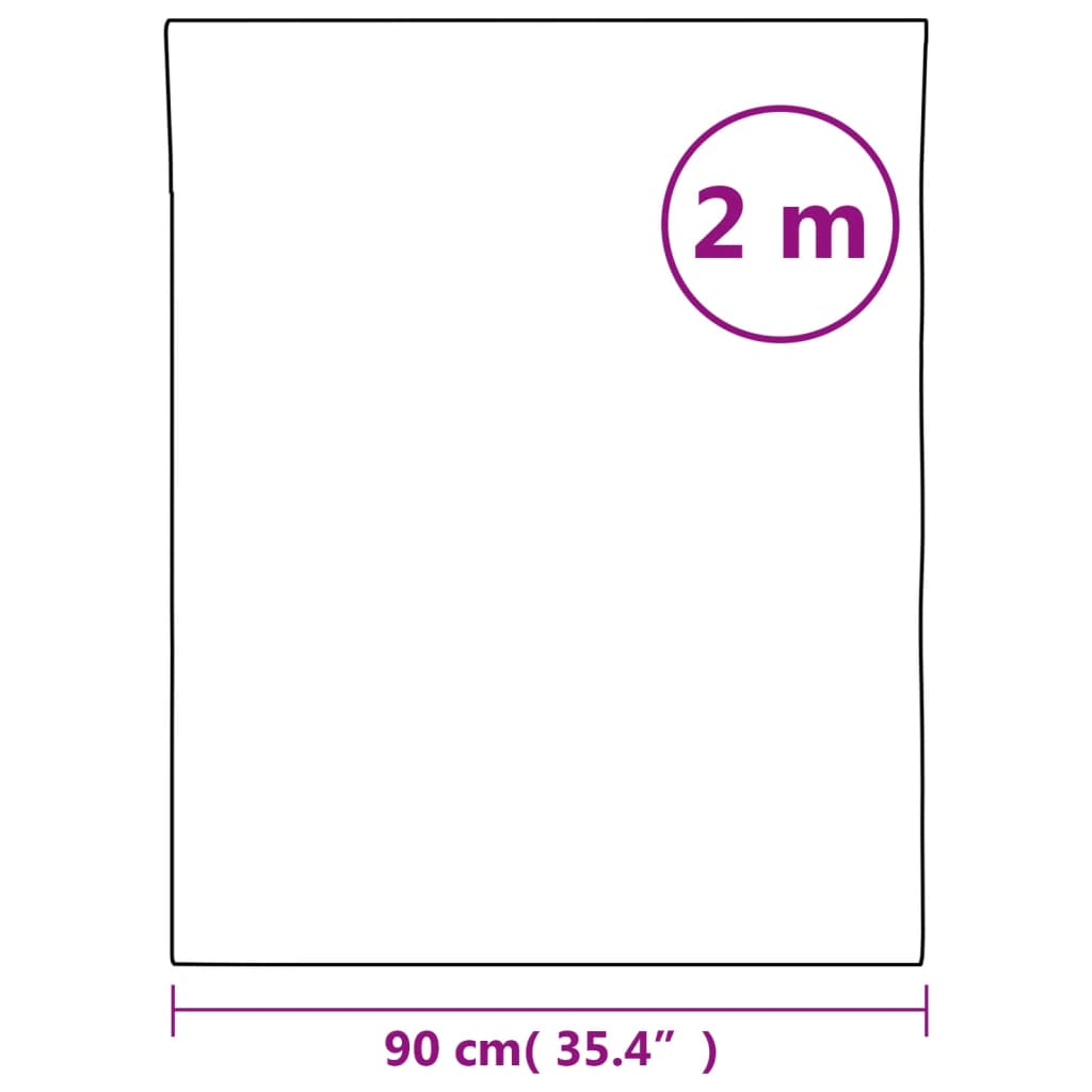 Speilfilmer 2 stk selvklebende 90x200 cm PET