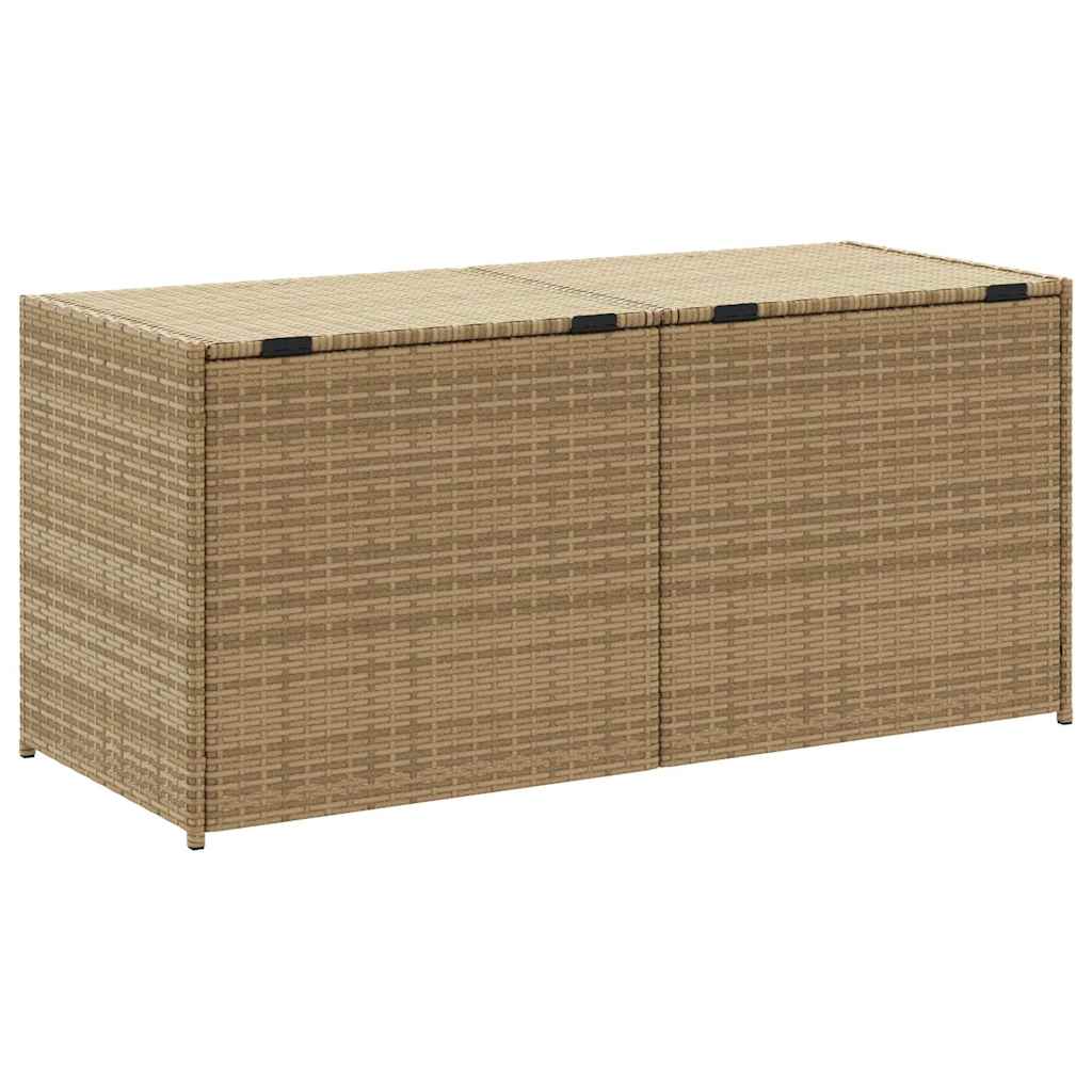 Putekasse blandet beige 283L cm polyrotting