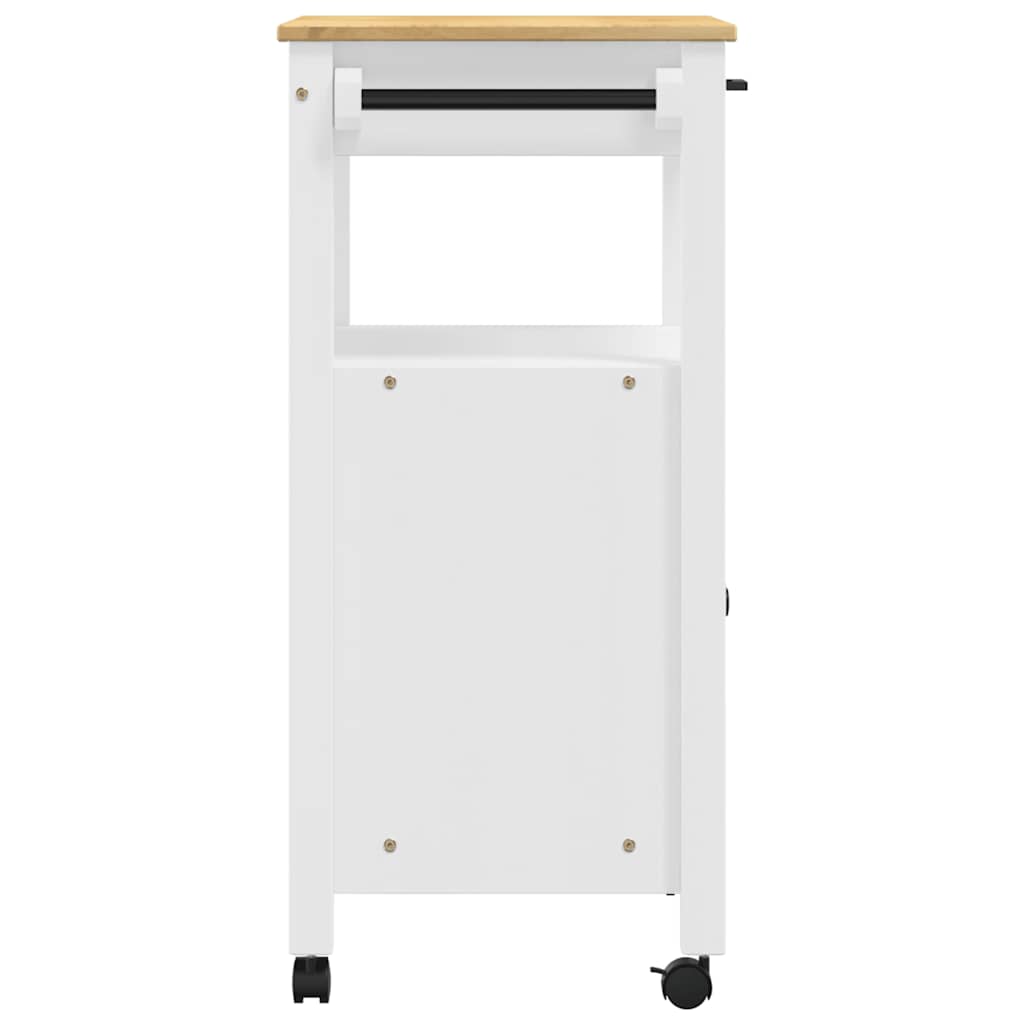 Kjøkkenvogn MONZA 60x40x88,5 cm heltre furu