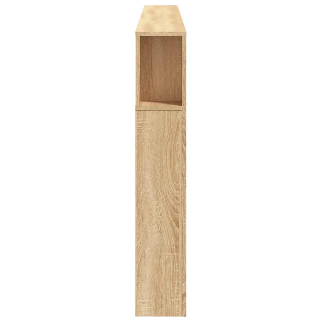 Sengegavl sonoma eik 220x18,5x103,5 cm konstruert tre