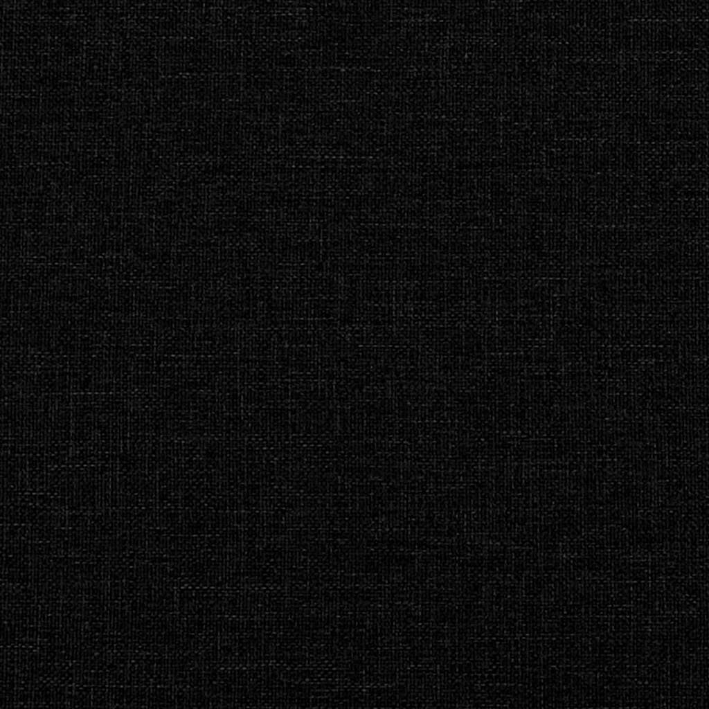 Sengeramme Dover svart 90x190 cm stoff