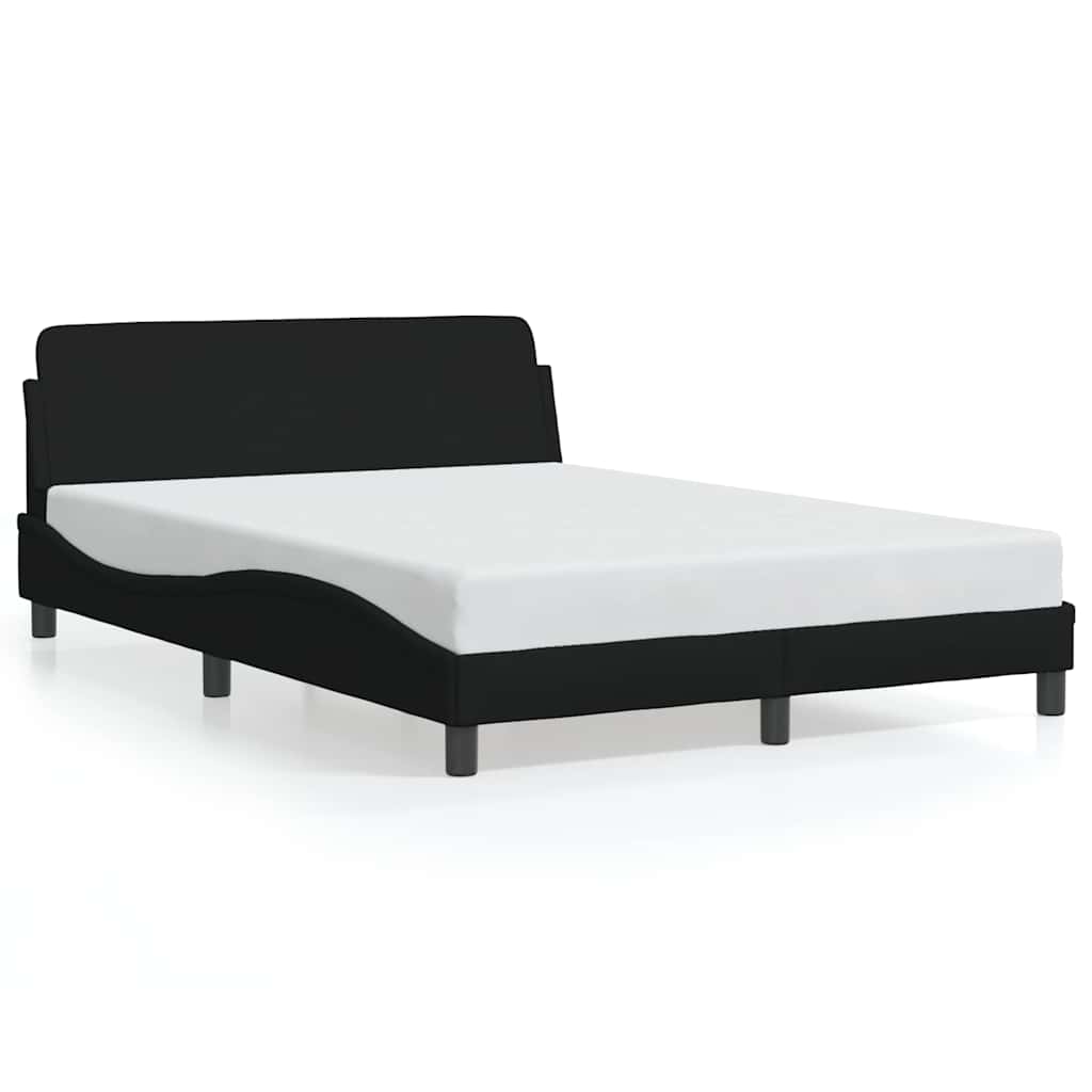 Sengeramme Dover svart 135x190 cm stoff