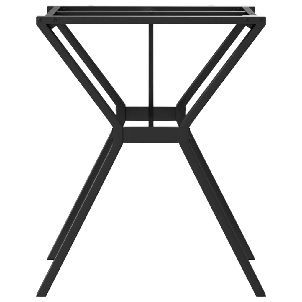 Ben for spisebord Y-ramme 60x60x73 cm stål