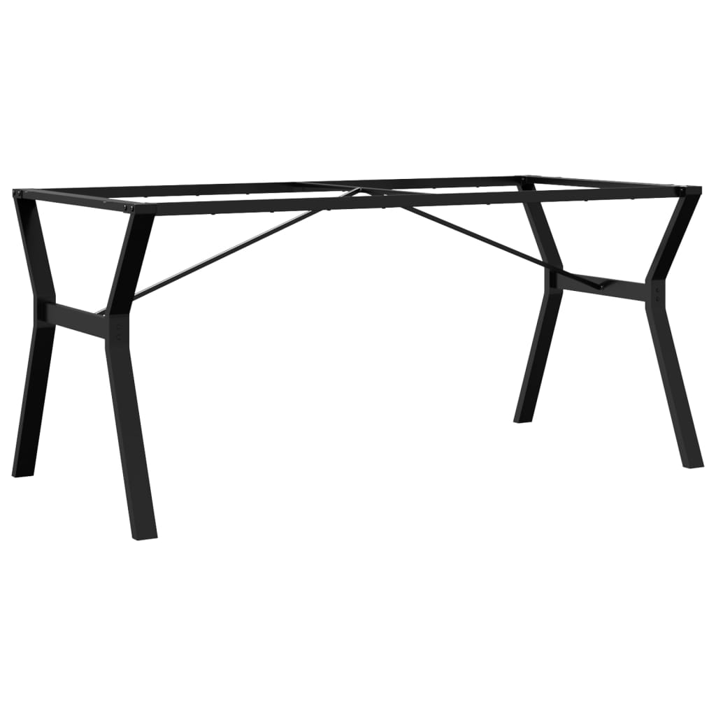 Ben for spisebord Y-ramme 160x80x73 cm stål