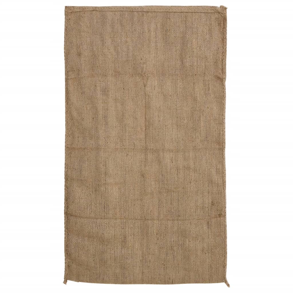 Jutesekker 10 stk 60x105 cm 100% jute 340 gsm