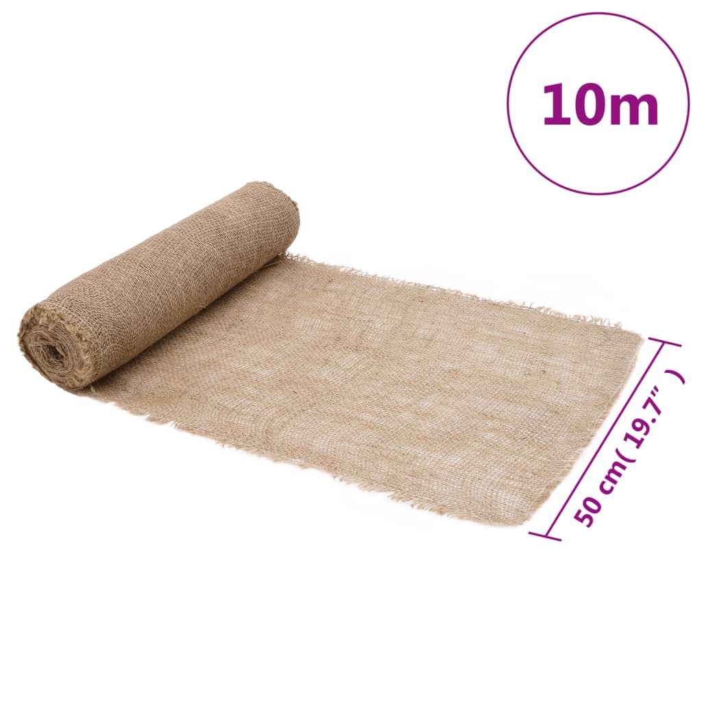 Juterull 0,5x10 m 100% jute 200 gsm