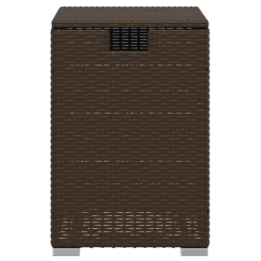 Deksel for propantank brun 40x40x60 cm polyrotting vidaXL