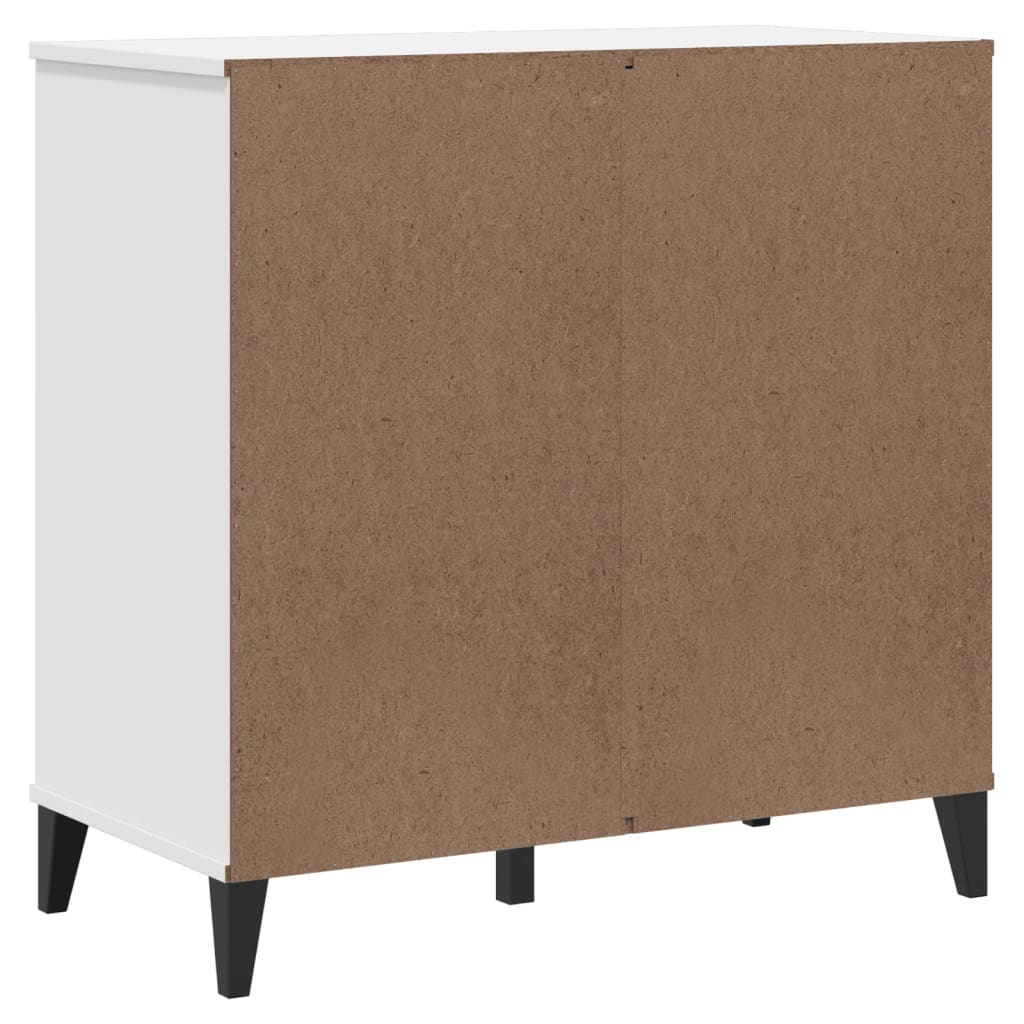 Skjenk VIKEN hvit 80x40x80 cm konstruert tre