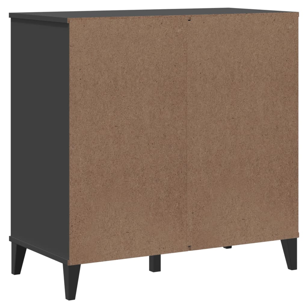 Skjenk VIKEN antrasitt grå 80x40x80 cm konstruert tre