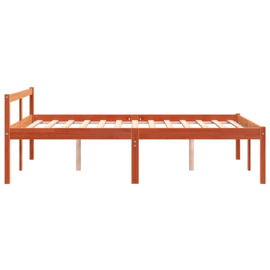 Seniorseng voksbrun 120x190 cm heltre furu