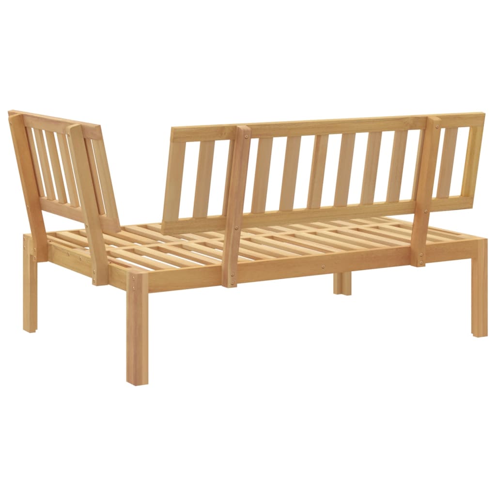 Hjørnesofa for hage paller heltre akasie