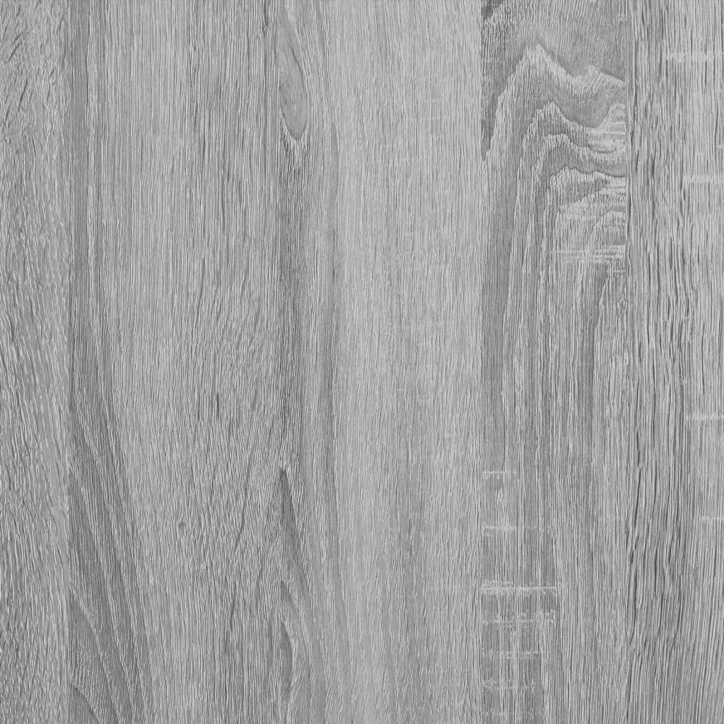 Skobenk grå sonoma 100x38,5x49 cm konstruert tre