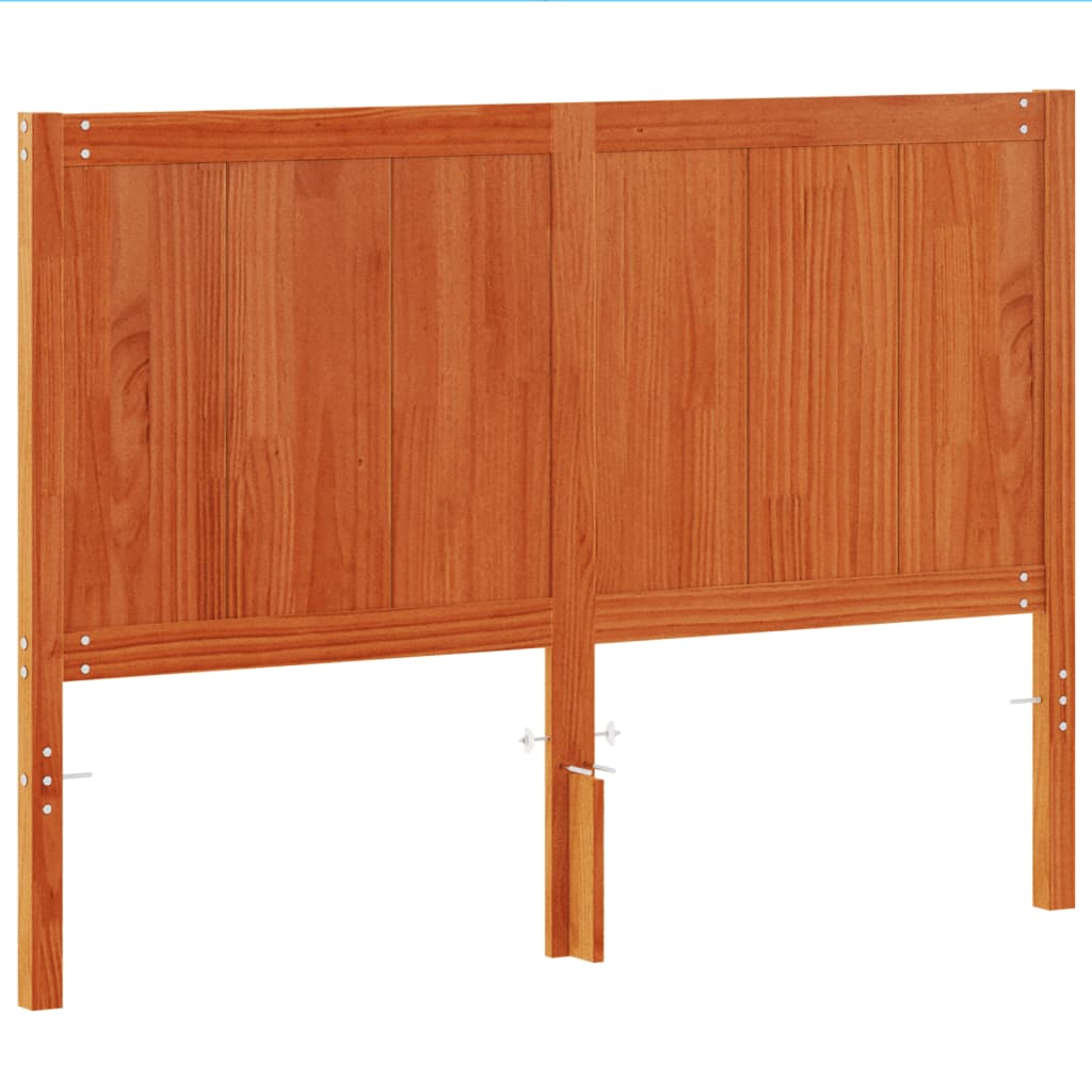 Hodegavl voksbrun 150 cm heltre furu