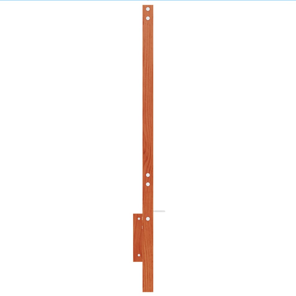 Hodegavl voksbrun 150 cm heltre furu