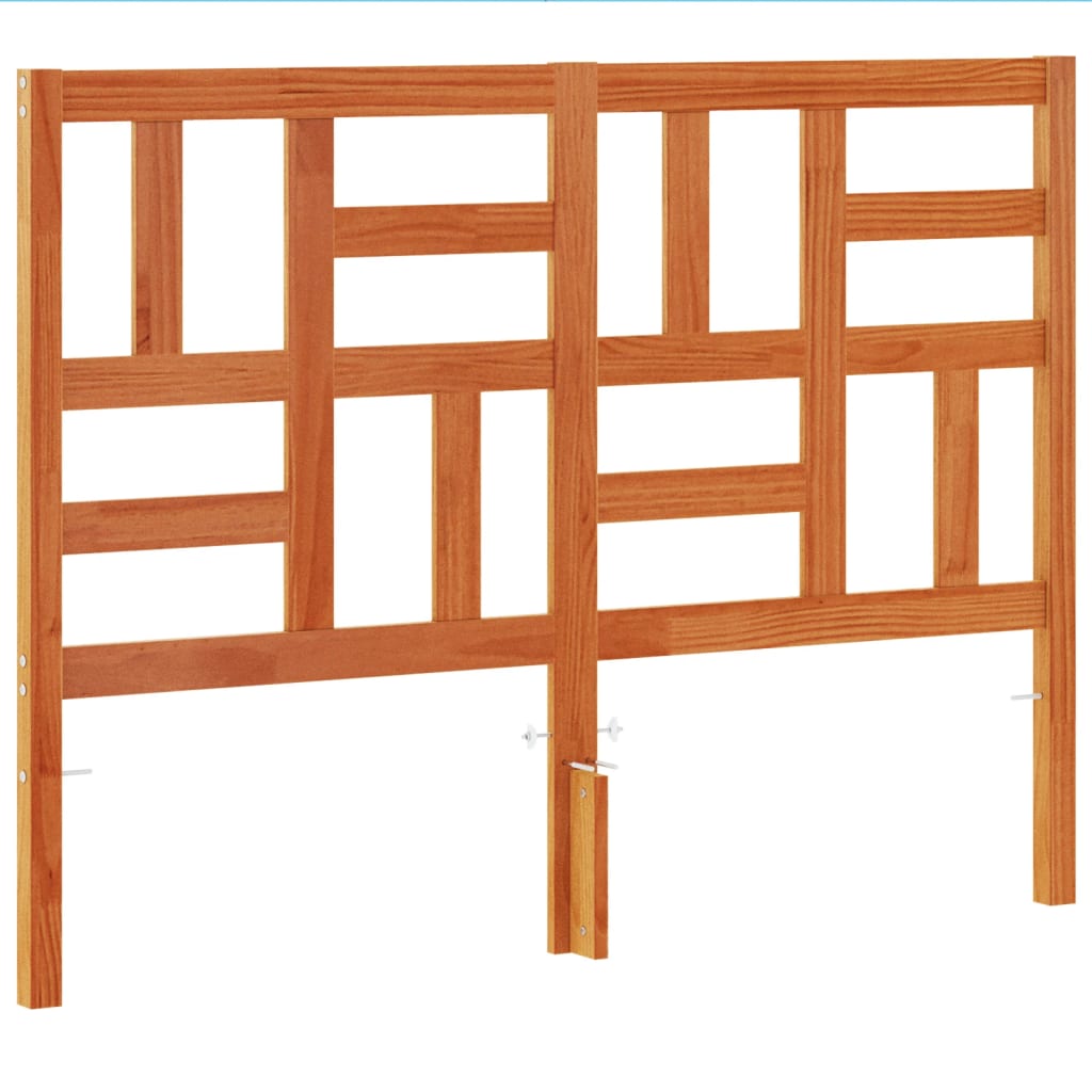 Hodegavl voksbrun 180 cm heltre furu