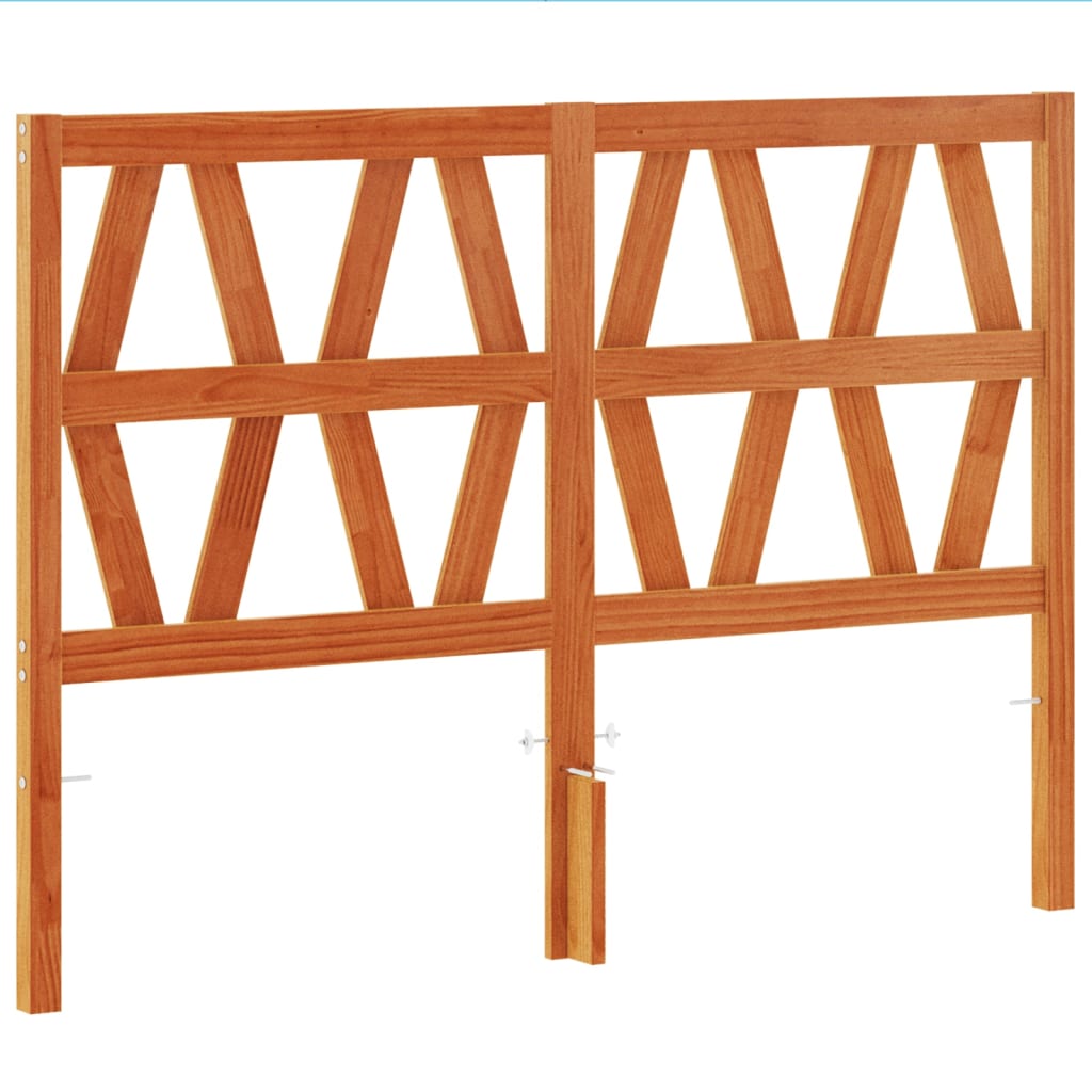 Hodegavl voksbrun 135 cm heltre furu