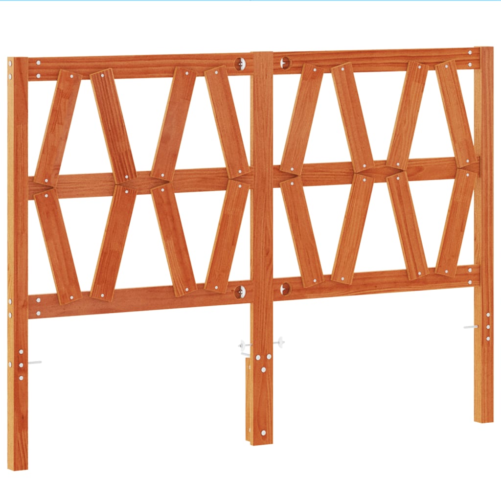 Hodegavl voksbrun 135 cm heltre furu