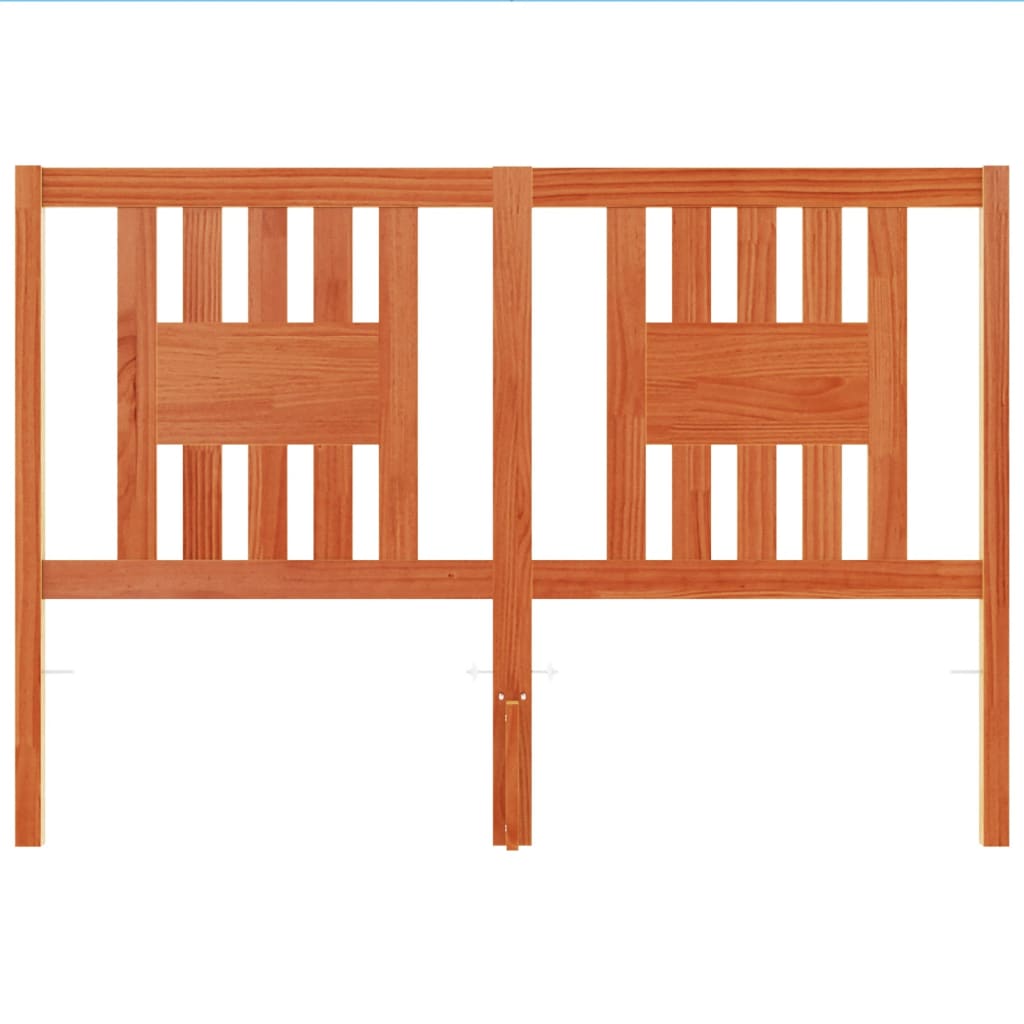 Hodegavl voksbrun 140 cm heltre furu
