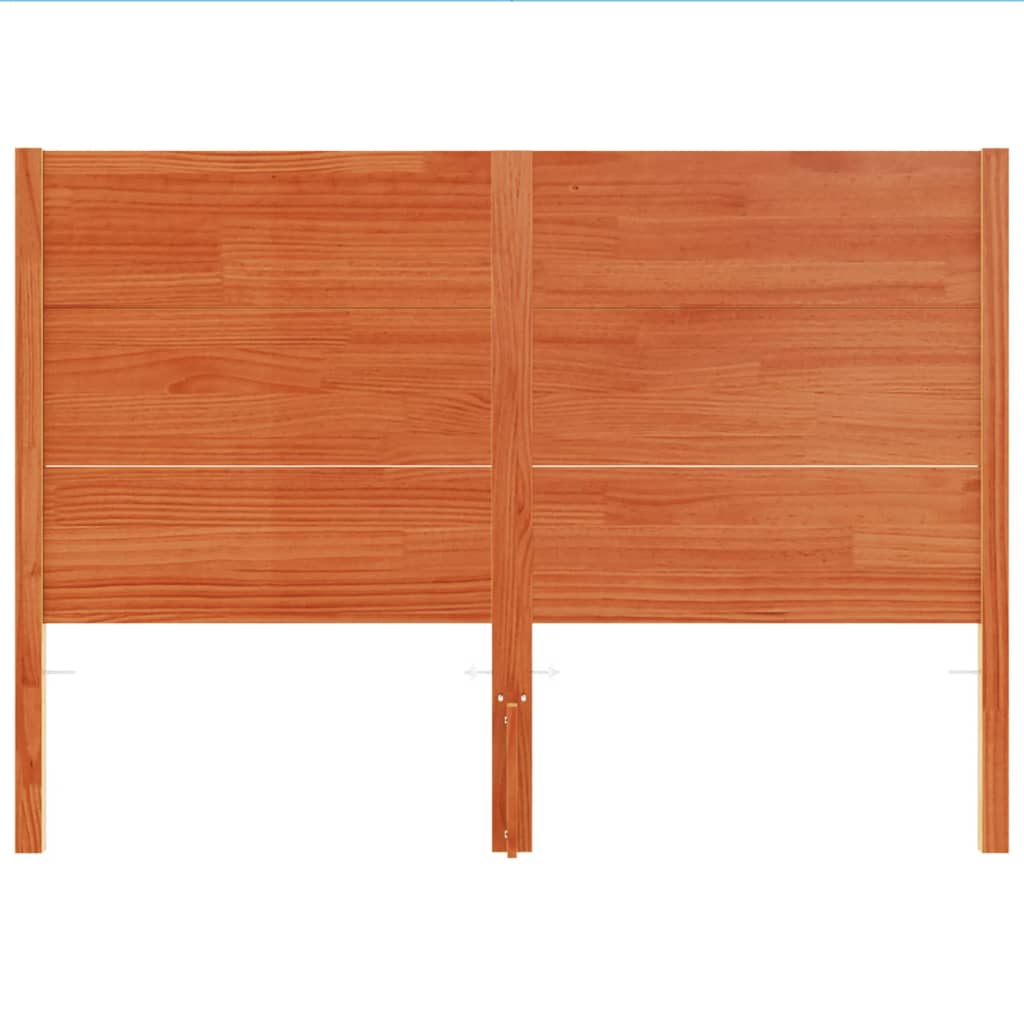 Hodegavl voksbrun 135 cm heltre furu