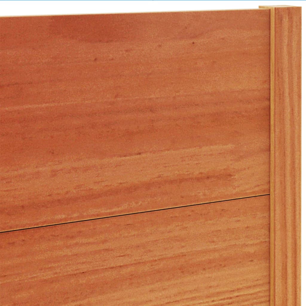 Hodegavl voksbrun 150 cm heltre furu