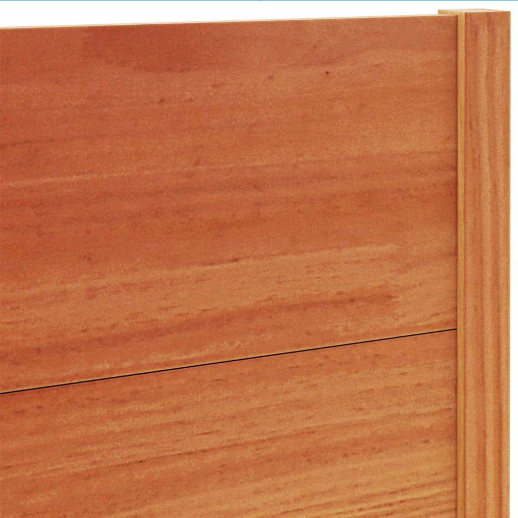 Hodegavl voksbrun 160 cm heltre furu
