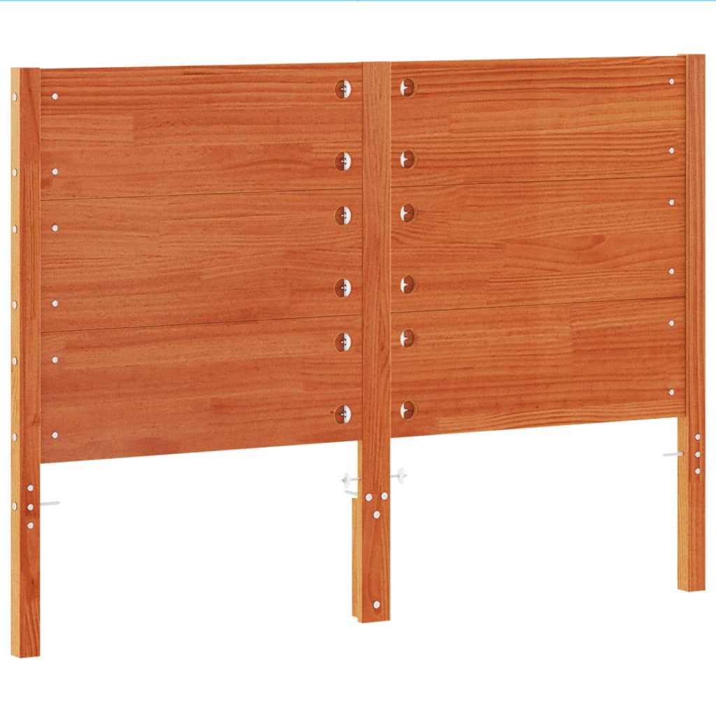 Hodegavl voksbrun 180 cm heltre furu