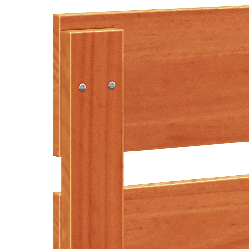 Hodegavl voksbrun 120 cm heltre furu