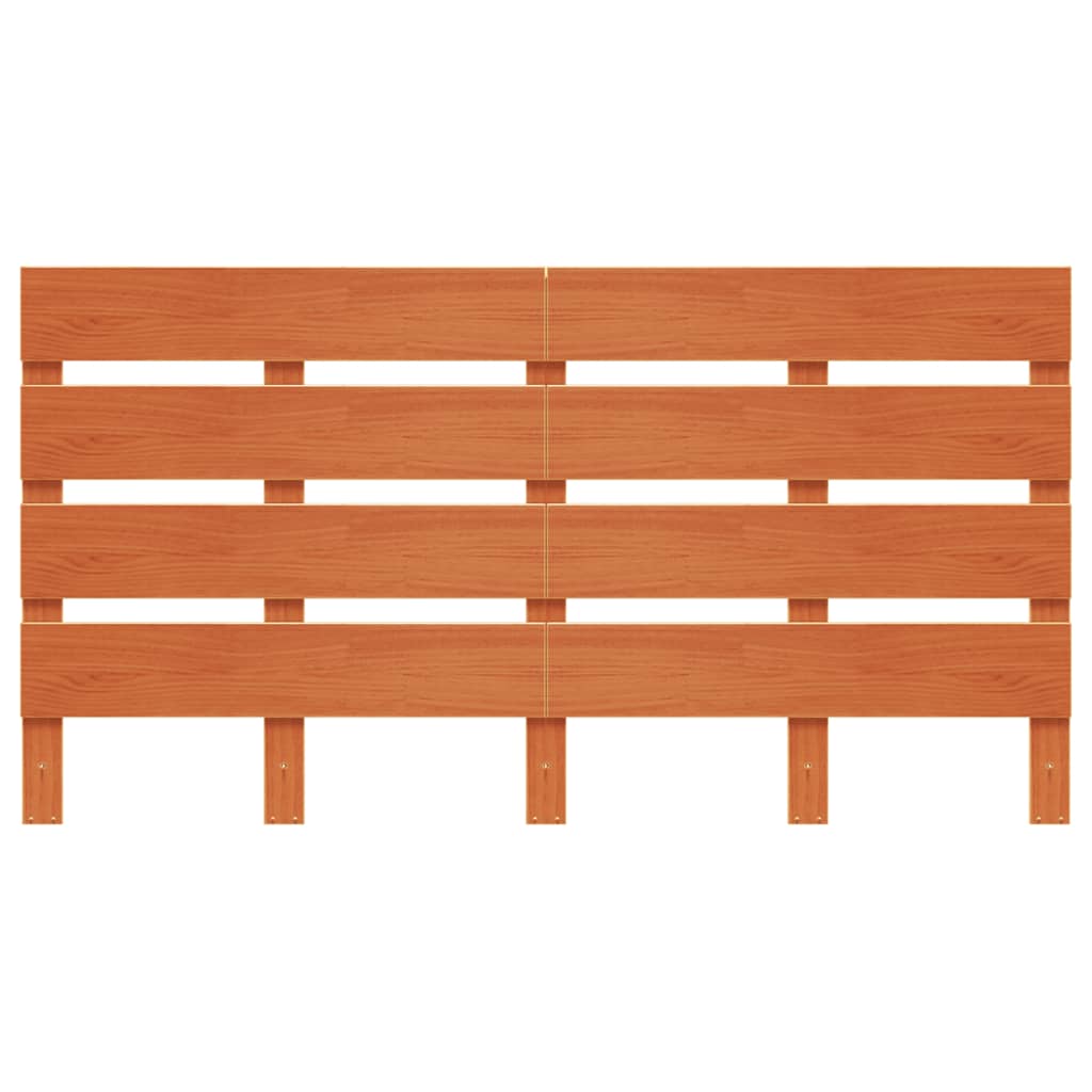Hodegavl voksbrun 150 cm heltre furu