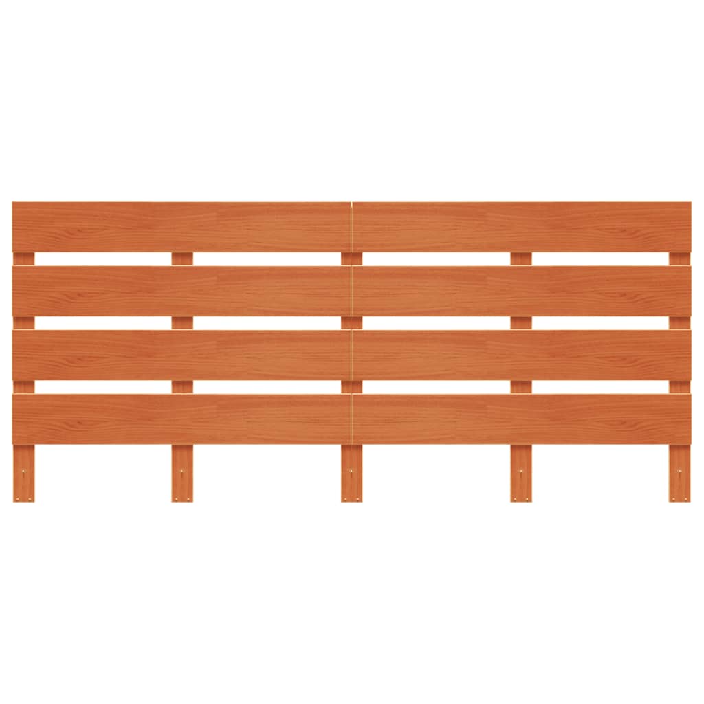 Hodegavl voksbrun 180 cm heltre furu
