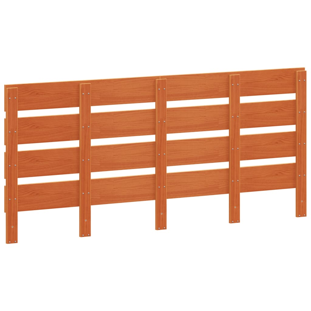 Hodegavl voksbrun 180 cm heltre furu