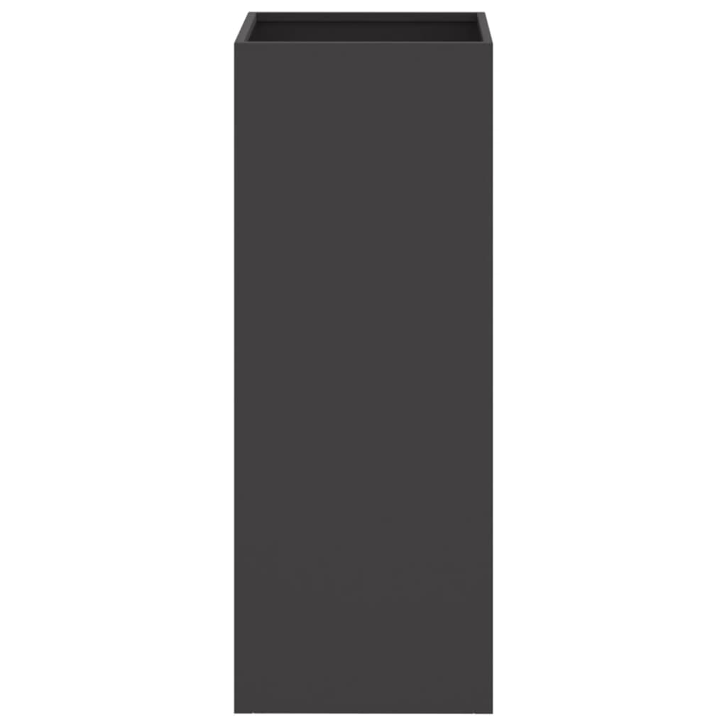 Plantekasse svart 32x29x75 cm stål