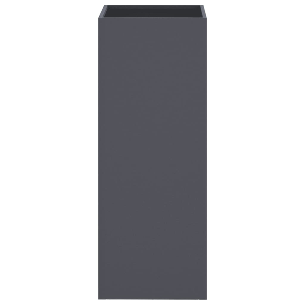 Plantekasse antrasitt 32x29x75 cm stål
