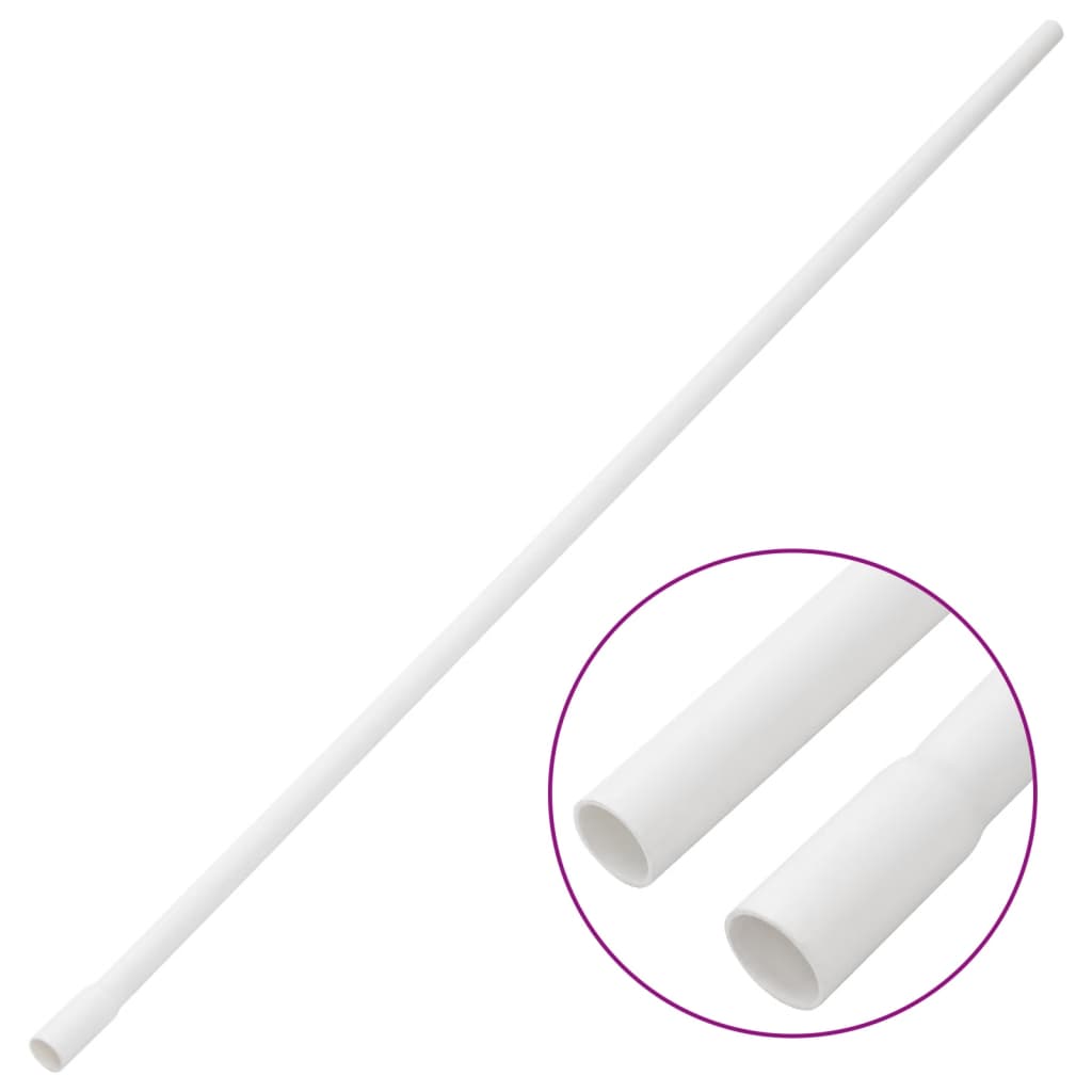 Kabelkanaler med klips Ø16 mm 30 m PVC