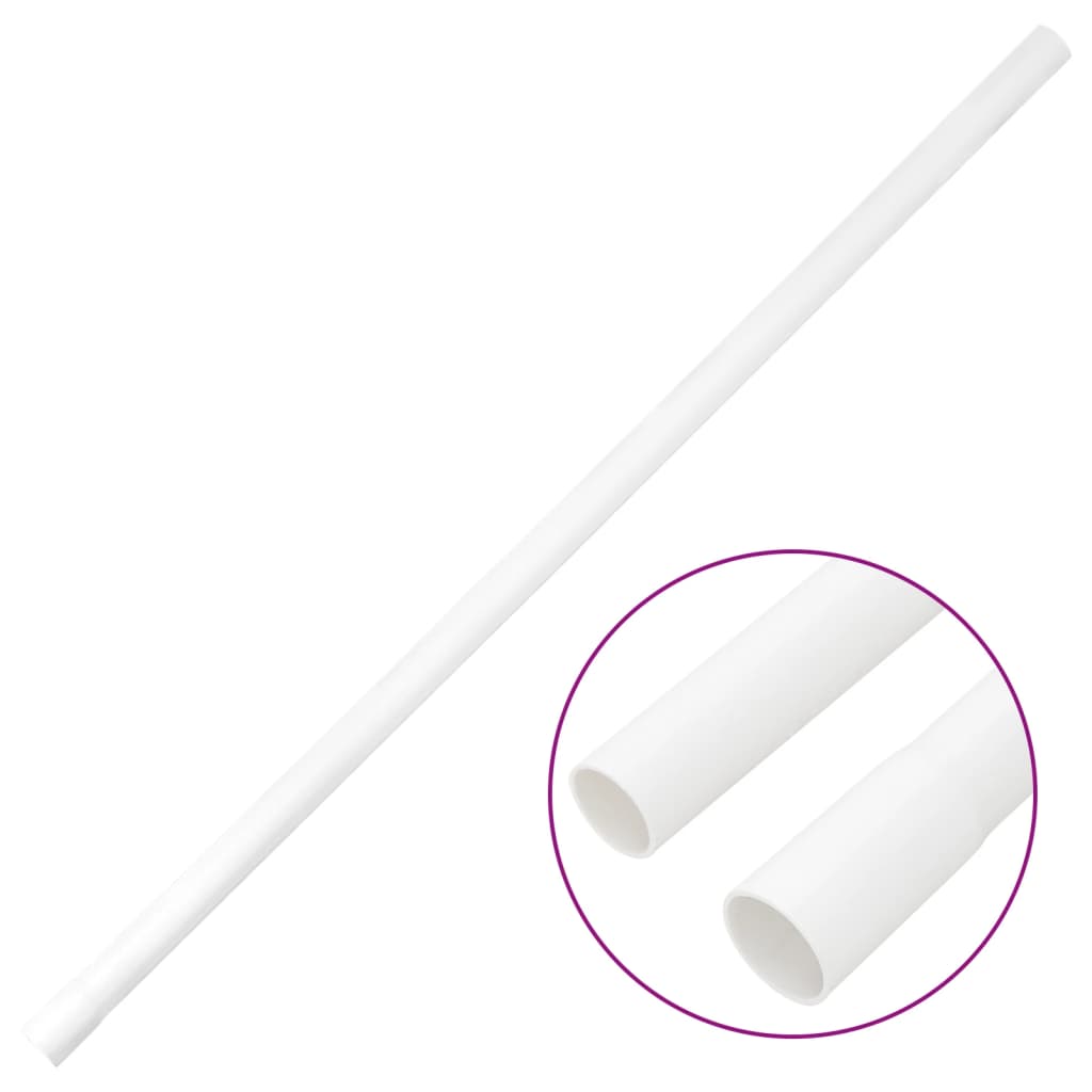 Kabelkanaler med klips Ø25 mm 30 m PVC
