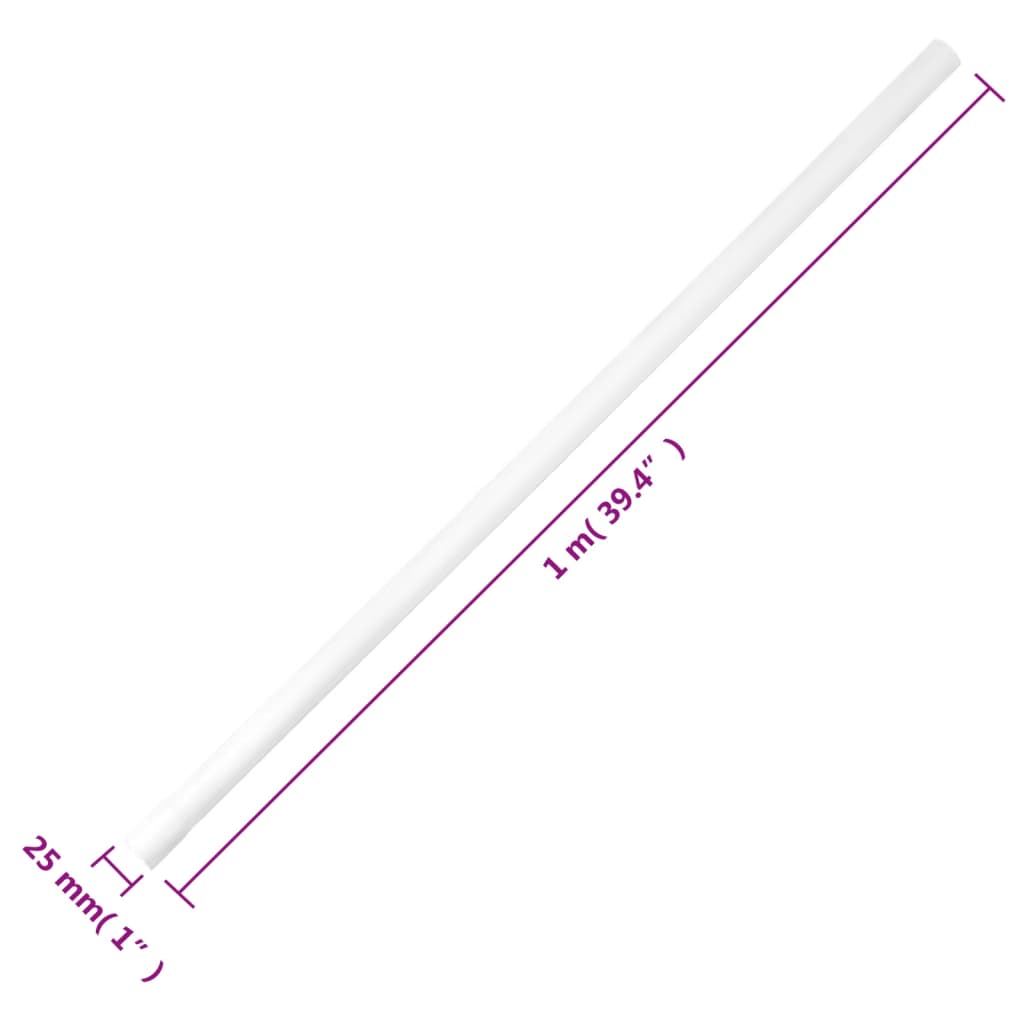 Kabelkanaler med klips Ø25 mm 30 m PVC