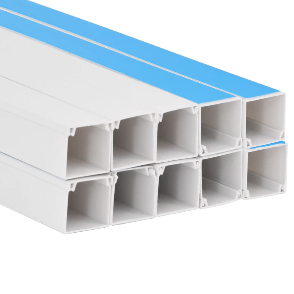 Kabelkanaler selvklebende 40x40 mm 10 m PVC