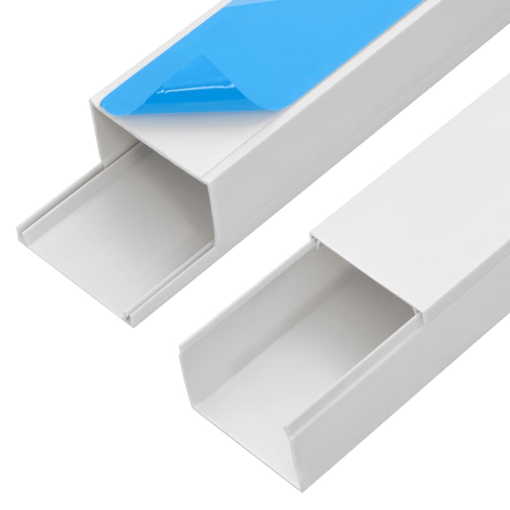 Kabelkanaler selvklebende 100x60 mm 10 m PVC