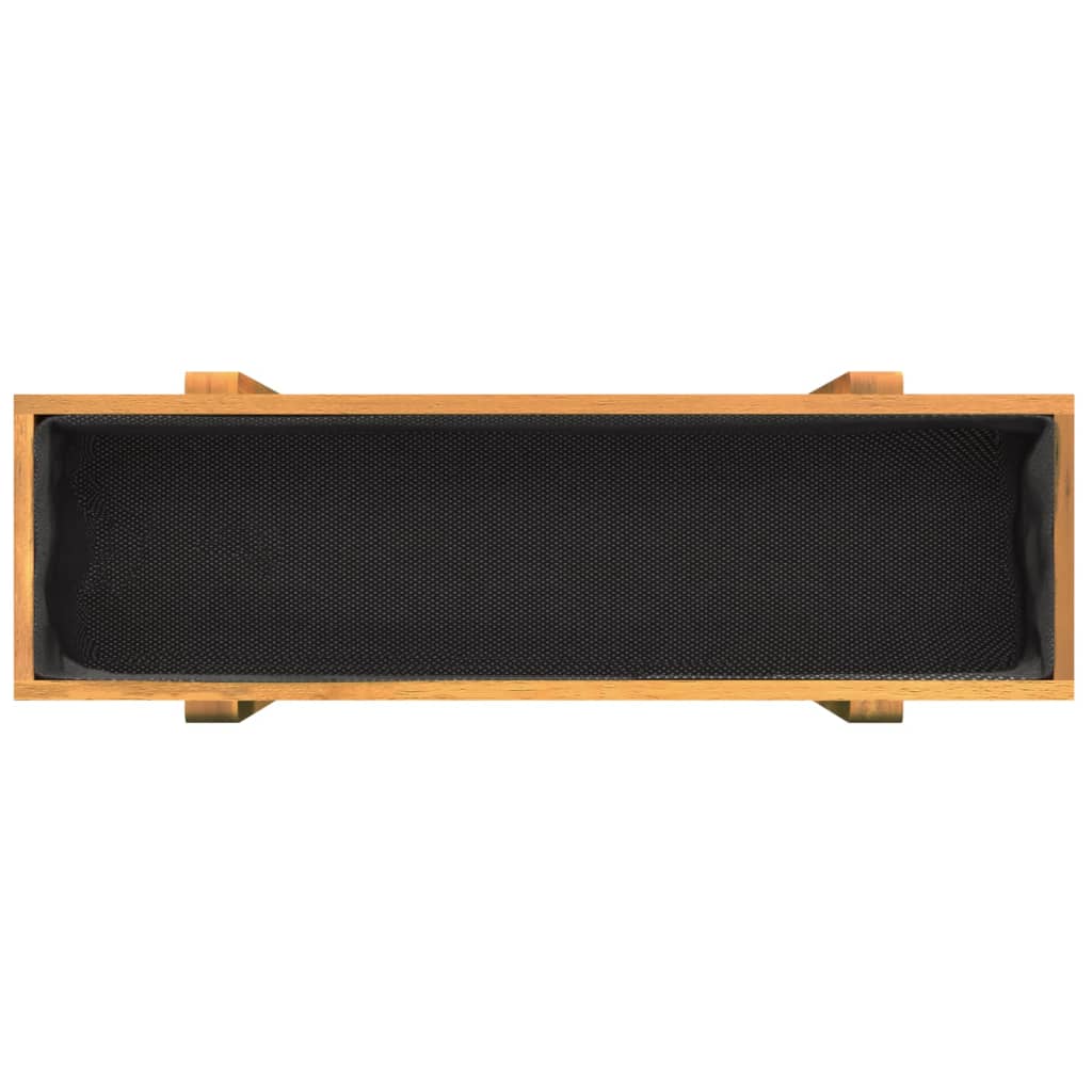 Høybed 90x30x75 cm heltre akasie