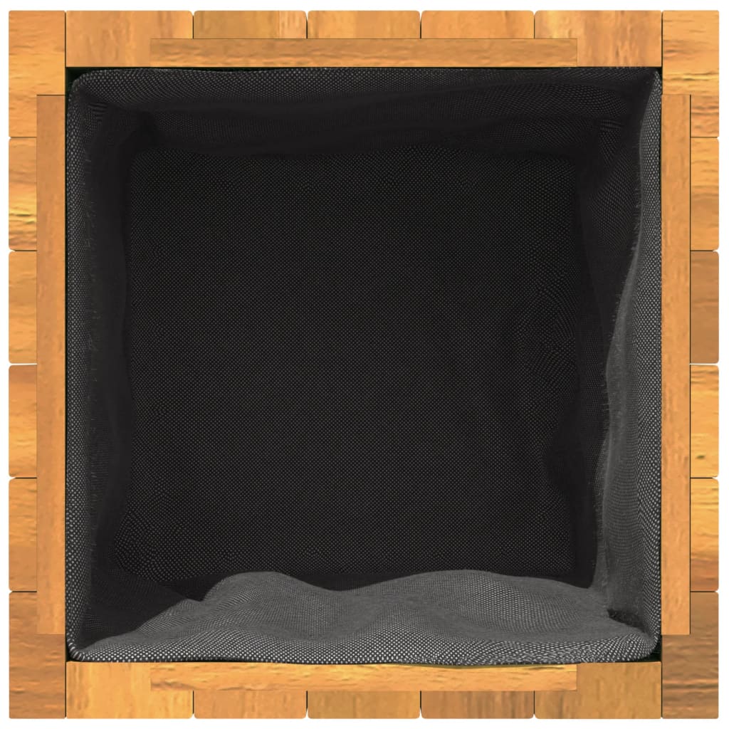 Plantekasse 25x25x25 cm helte akasie