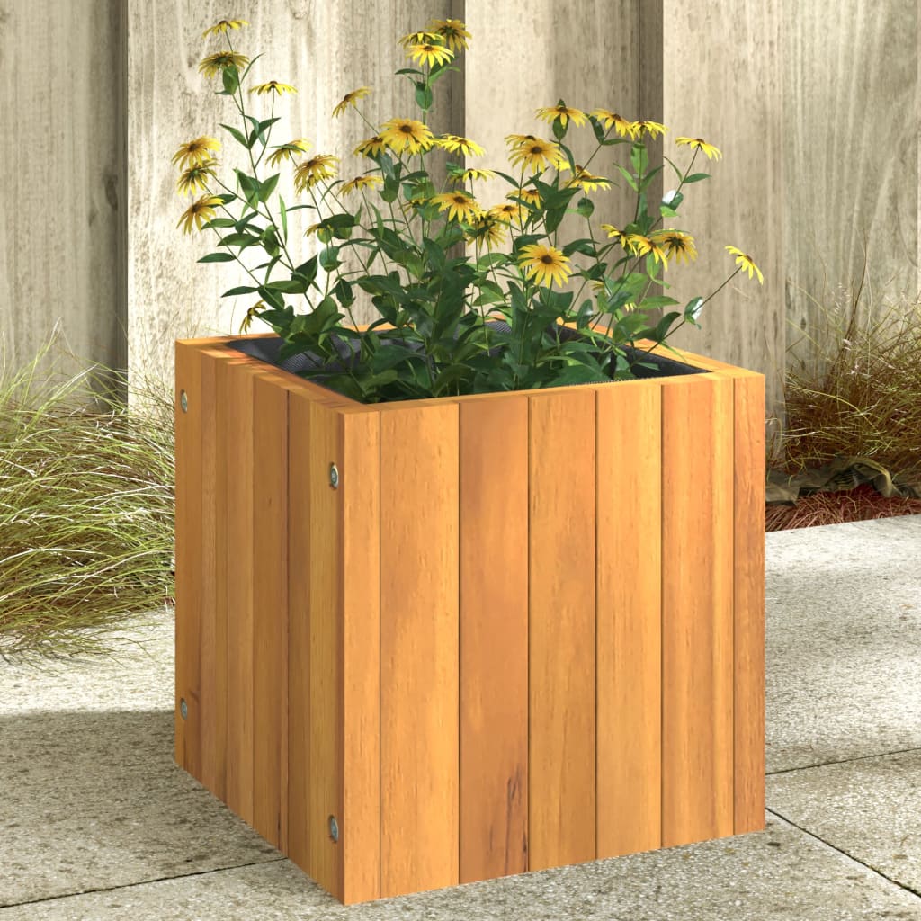 Plantekasse 25x25x25 cm helte akasie