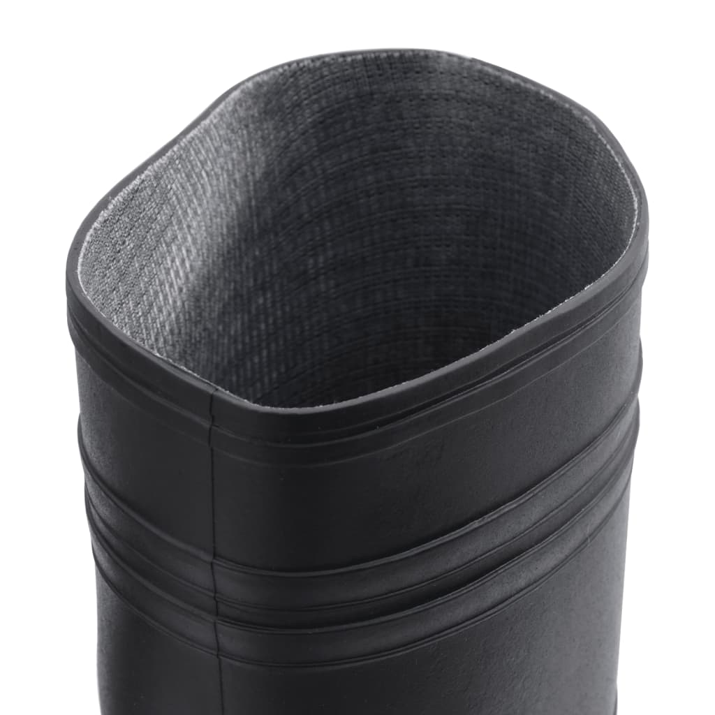 Regnstøvler svart str 42 PVC