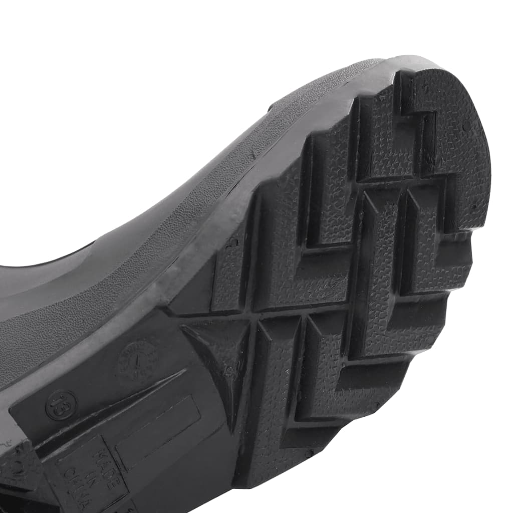 Regnstøvler med avtakbare sokker svart str 40 PVC