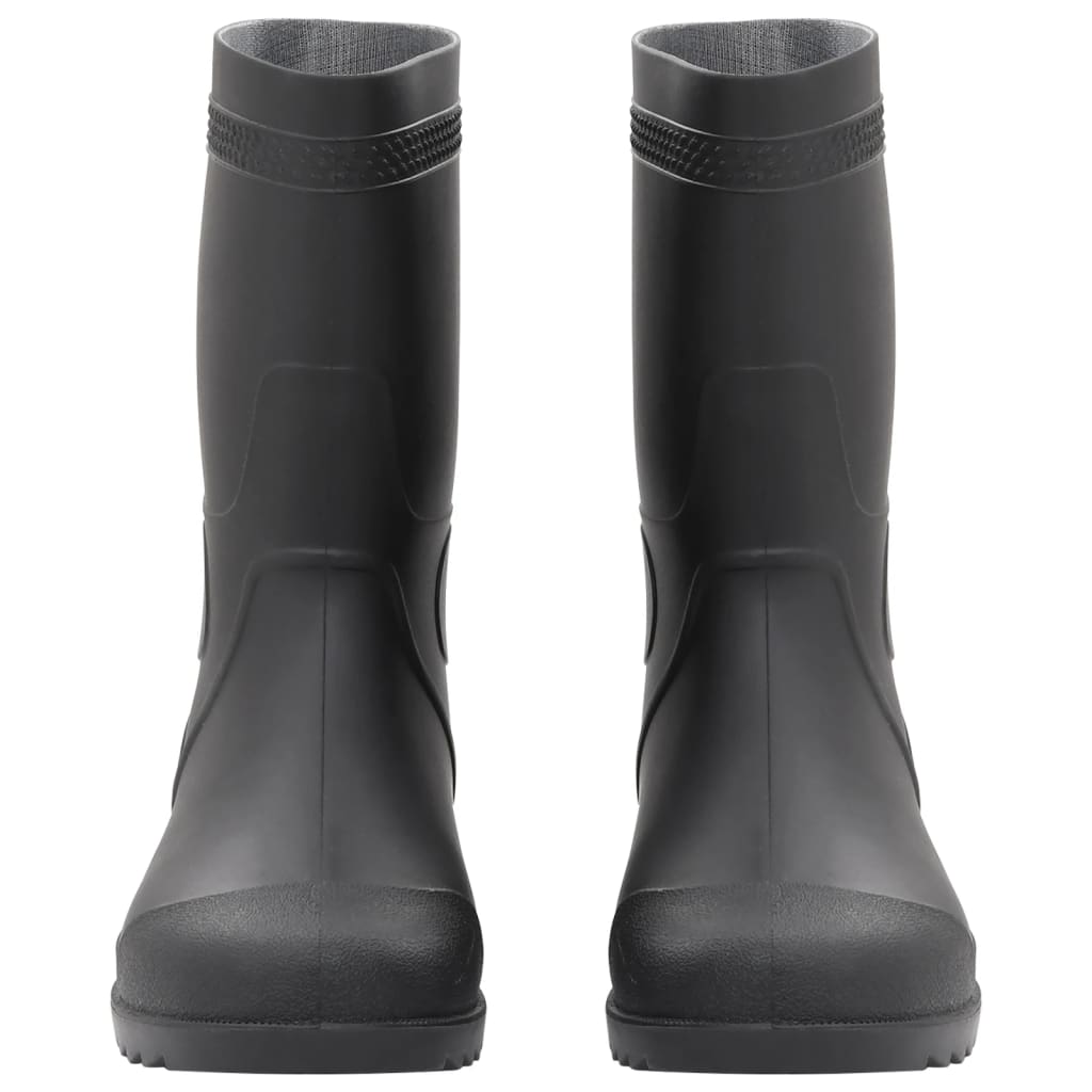 Regnstøvler svart str 46 PVC